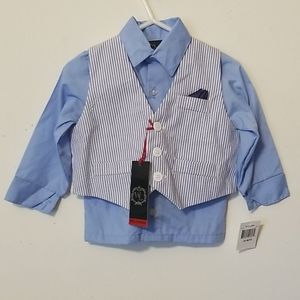 Will Logan Dress Shirt and Vest